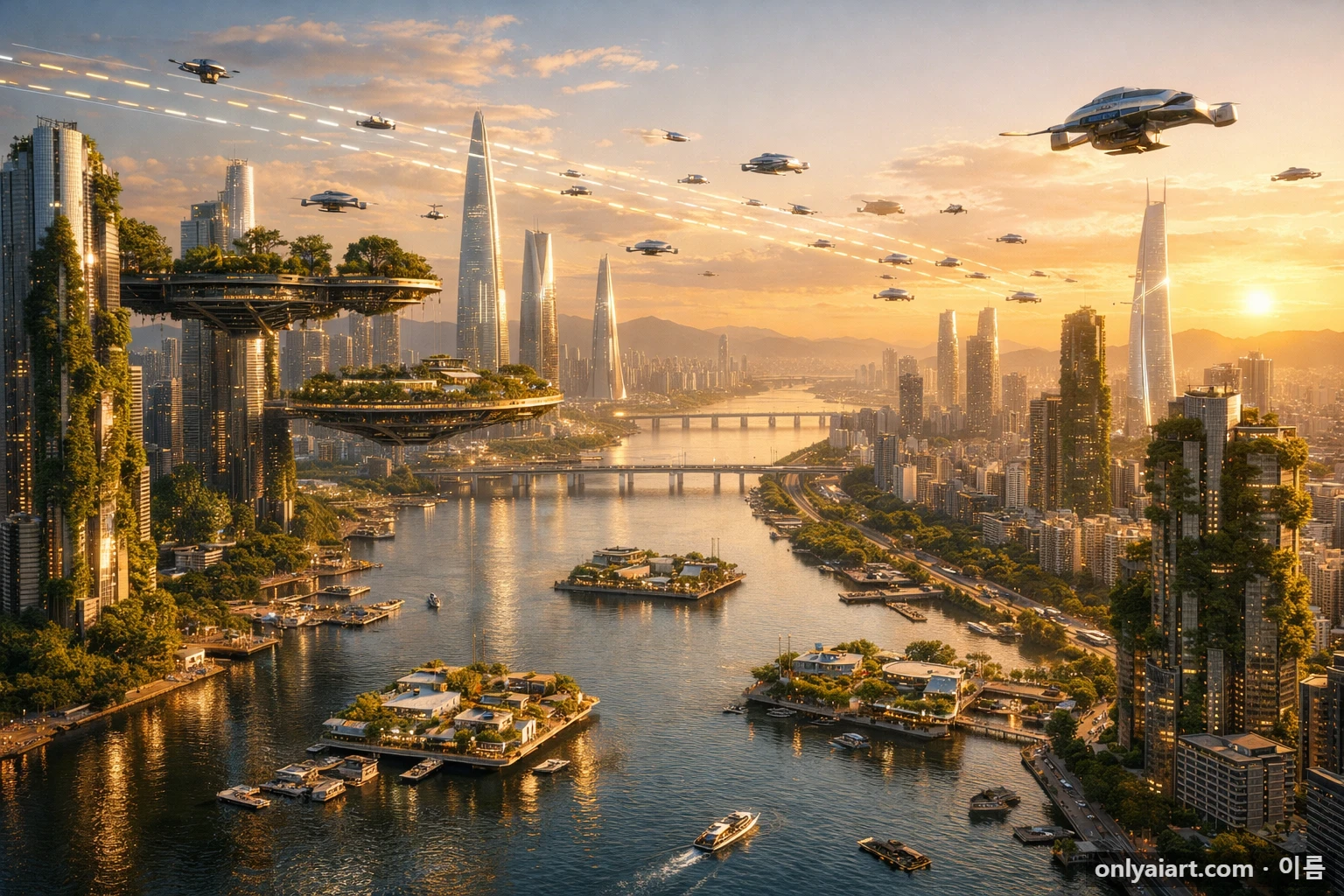 AI가 상상한 2126년 서울